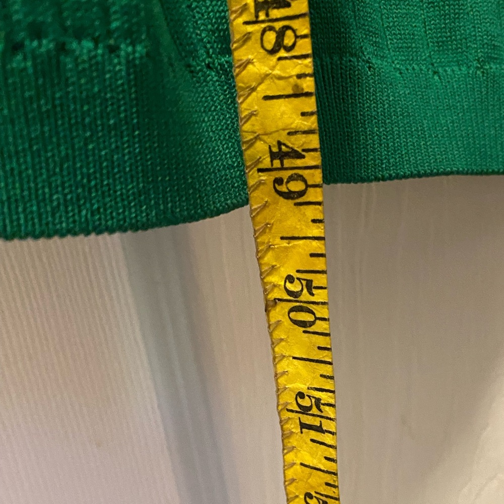 NEW YORK & COMPANY WITH GABRIELLE UNION GREEN KNIT BODYCON MIDI DRESS - SIZE XL - Picture 14 of 15